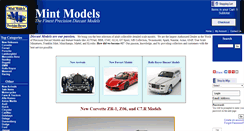 Desktop Screenshot of mintmodels.com